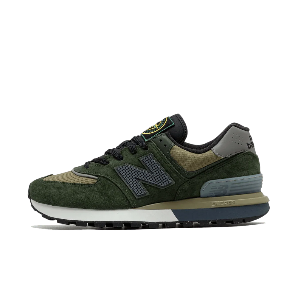 New Balance 574 Legacy Stone Island Dark Green