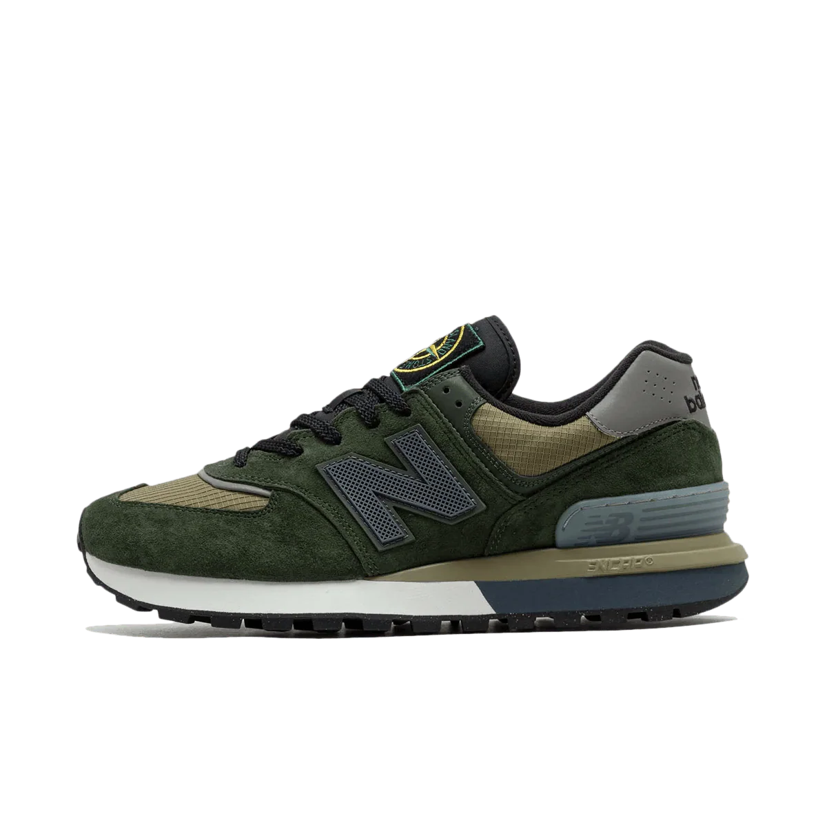 New Balance 574 Legacy Stone Island Dark Green