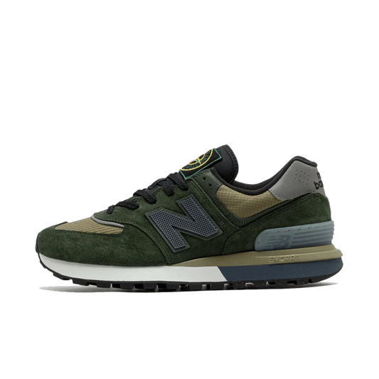 New Balance 574 Legacy Stone Island Dark Green