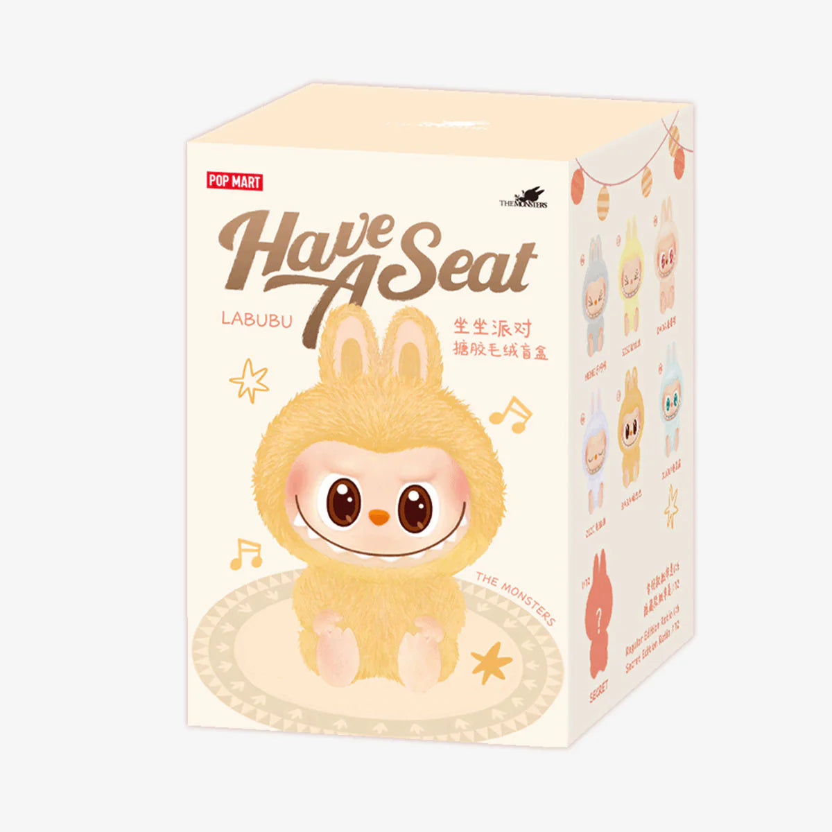 Pop Mart Labubu The Monsters Have a Seat Vinyl Plush - Blind Box
