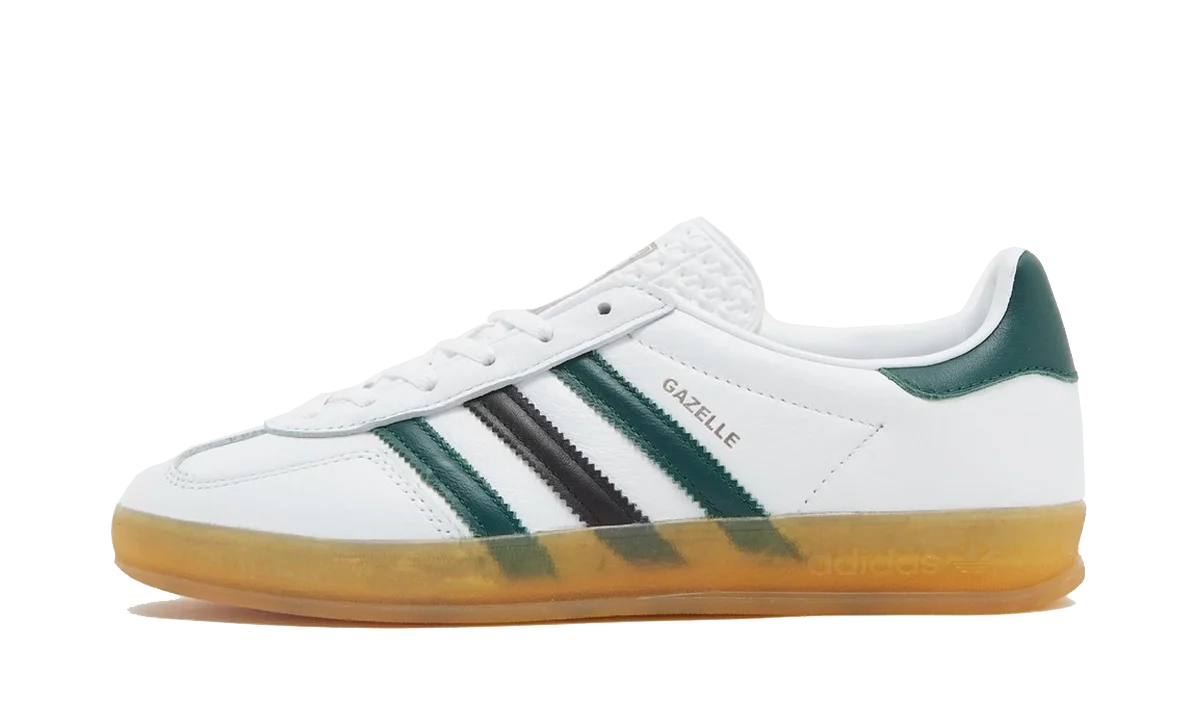 Adidas Gazelle Indoor White Collegiate Green