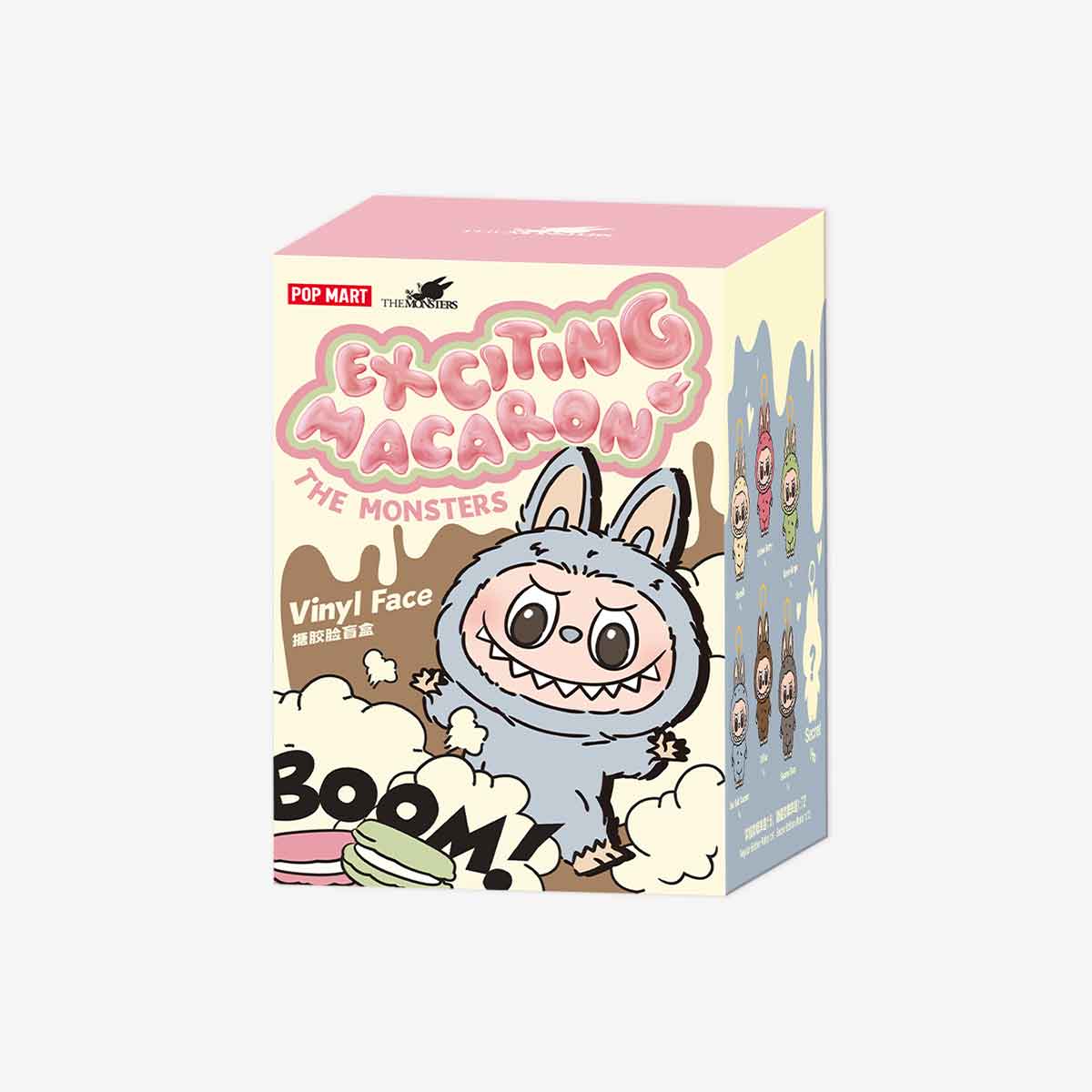 Pop Mart Labubu The Monsters Exciting Macaron Vinyl Face - Blind Box